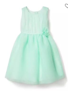 Janie and Jack Tulle Rosette Waist Dress
